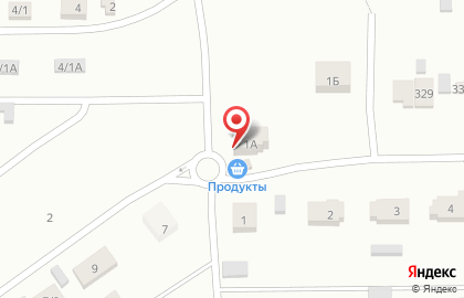 Продуктовый магазин в Красноярске на карте