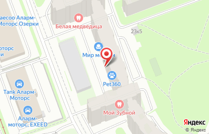 Студия гимнастики и танца Анны Серовой в Санкт-Петербурге на карте