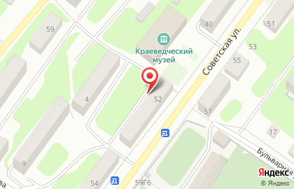 Студент-Центр - услуги помощи студентам на Советской улице на карте