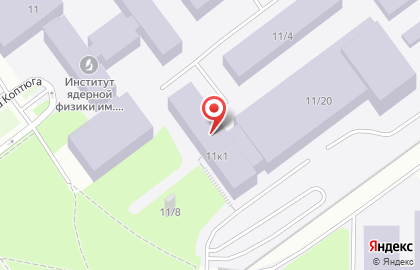 ЦНМТ на проспекте Академика Лаврентьева на карте