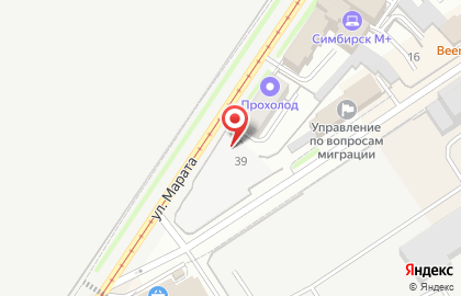 Микрофинансовая компания Деньги Срочно в Ленинском районе на карте