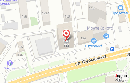 Компания Центрконсалт на улице Фурманова на карте