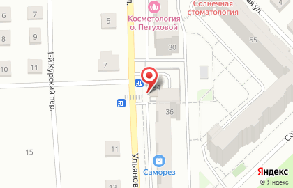 Почтовое отделение №37 на Ульяновской улице на карте