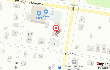 Компьютерный информационный сервис на карте