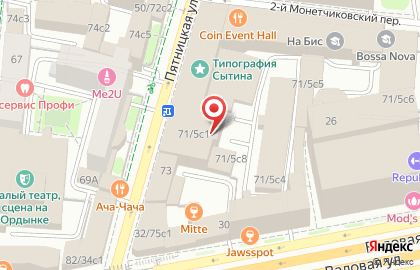 Лаборатория восстановления данных itHelp.ru на Пятницкой на карте