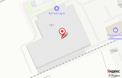 Столовая в Барнауле на карте