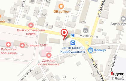 Офис продаж Билайн в Махачкале на карте