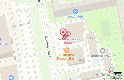 Овощной киоск на карте