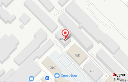 Автосервис на Высоковольтной на карте