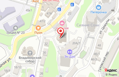 Феликс на Виноградной улице на карте