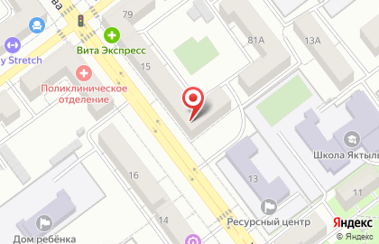 Магазин фруктов и овощей, ИП Парфёнова С.Ю. на карте