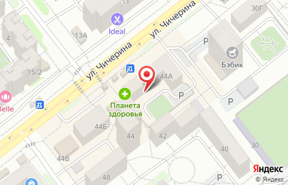 Строительная компания Мегаполис на улице Чичерина на карте