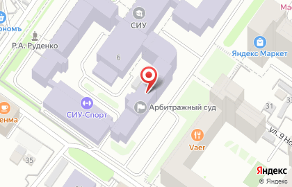 Реабилитационный центр "Наркологическая клиника №1" на Нижегородской улице на карте