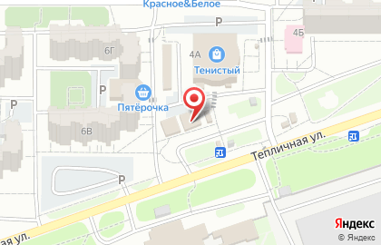 АГРОЭКО-Маркет на Тепличной улице на карте