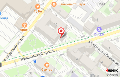Мини-пекарня Выпечка АМ! на улице Всеволода Вишневского на карте