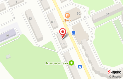 Парус на улице Кирова на карте