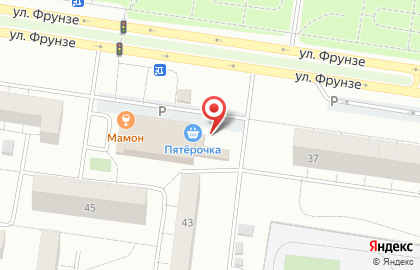 Киоск по продаже фруктов и овощей в Автозаводском районе на карте