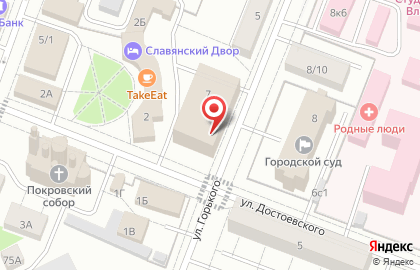 Гатчинская городская прокуратура на карте