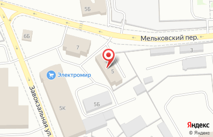 АВТОbox в Мельковском переулке на карте