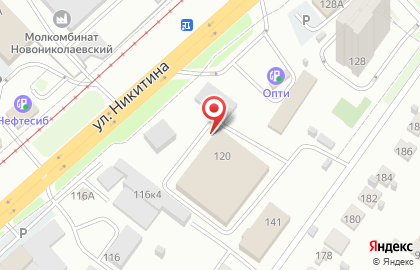 ООО Орион на улице Никитина на карте