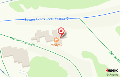Каскад на карте