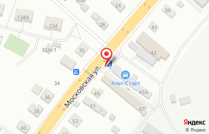 Ателье Анастасия на Московской улице на карте