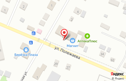 Фирменный магазин Ермолино на улице Полежаева на карте