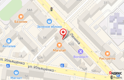 Санкт-петербургское Общество Защиты Прав и Законных Интересов Предпринимателей на улице Ленина на карте