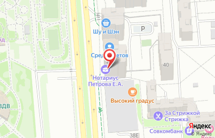 Нотариус Петрова З.Г. в Коминтерновском районе на карте
