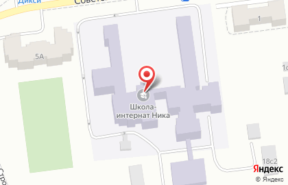 Школа Ника в Москве на карте