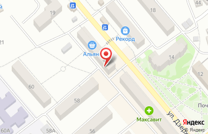 ЗАО Банкомат, МКБ Москомприватбанк на улице Дзержинского на карте