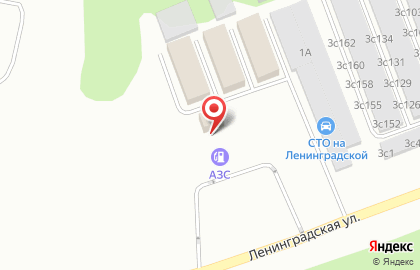 Эллиа на улице Ленинградской на карте