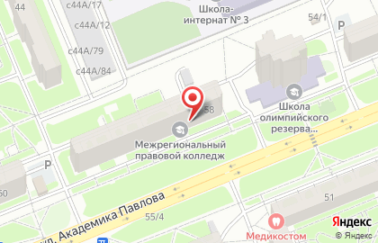 Клиентская служба в Ленинском районе на правах отдела г. Красноярска Управление Пенсионного фонда РФ в Свердловском районе г. Красноярска на карте