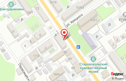 Магазин автозапчастей в Белгороде на карте