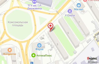 Пивоварня Рассказовская в Тамбове на карте
