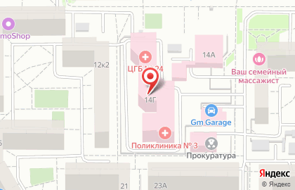Медицинский центр Центры здоровья на улице Академика Шварца на карте