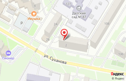 Кровля-стр на улице Суханова на карте