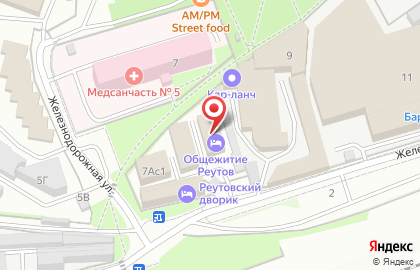 Компания по аренде общежитий Регион Групп на метро Новокосино на карте