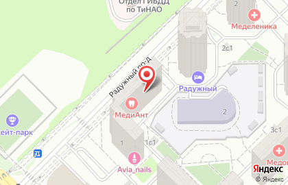 ЛОР-Центр МедиАнт на карте