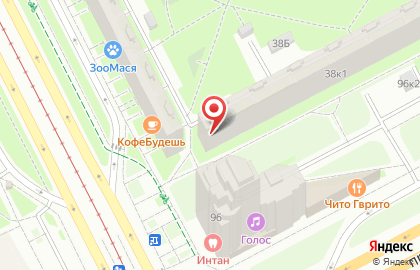 Продуктовый магазин Фаворит в Фрунзенском районе на карте