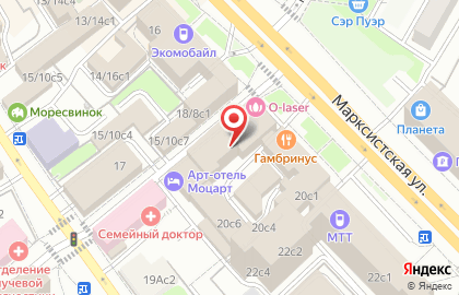 ЦПЗ “Нить Ариадны” на карте