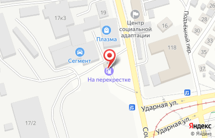 На Перекрёстке на Социалистической улице на карте