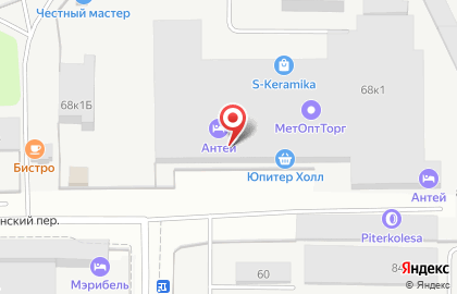 PitStop на Ладожской на карте