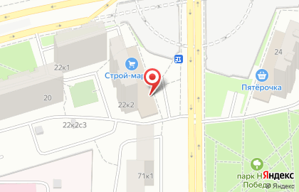 Магазин постельных принадлежностей в Москве на карте