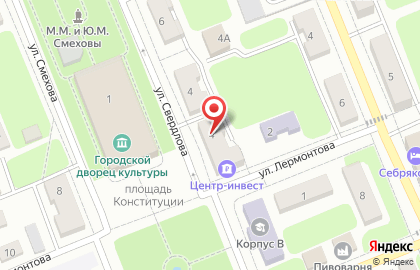 Многофункциональный центр Мои документы, многофункциональный центр на улице Лермонтова на карте