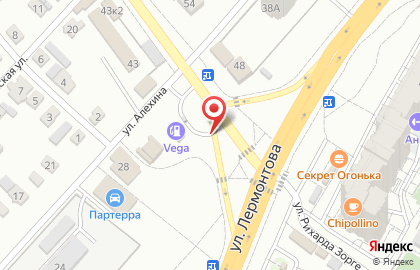 Билборды (6х3 м) от РА Экспресс-Сити в Краснооктябрьском районе на карте