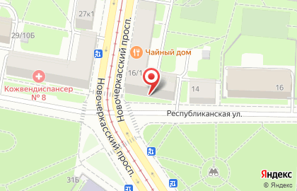 Агентство недвижимости Ваш Дом на Новочеркасском проспекте на карте