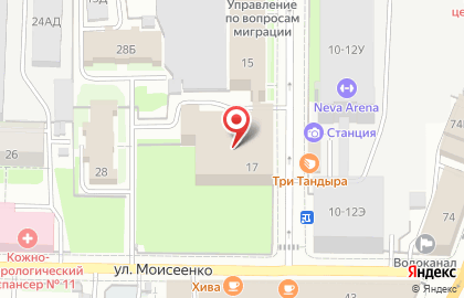 ОАО «Прядильно-ниточный комбинат им. С.М. Кирова» (ОАО «ПНК им С. М. Кирова») на карте