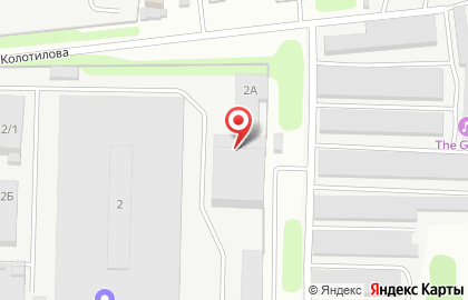 Производственная компания на Свободной улице на карте