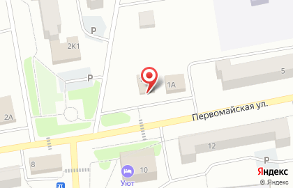 Продовольственный магазин Северный градус на Первомайской улице на карте